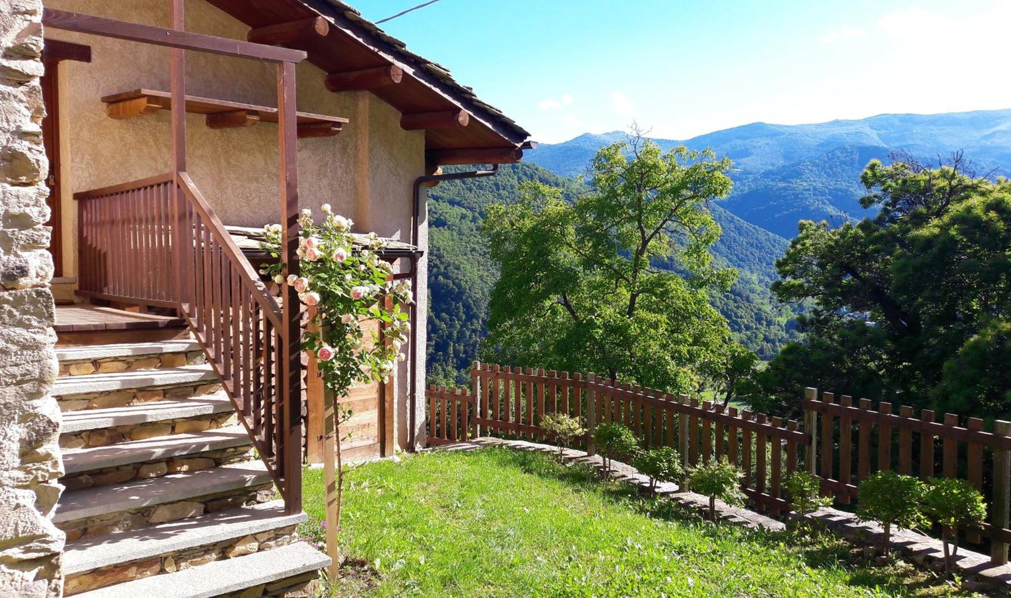 La Baita Nel Bosco Brossasco Екстер'єр фото